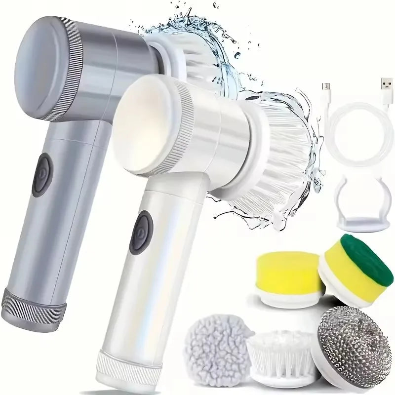 Velora SpinClean™ – Spazzola Elettrica Rotante 8 in 1