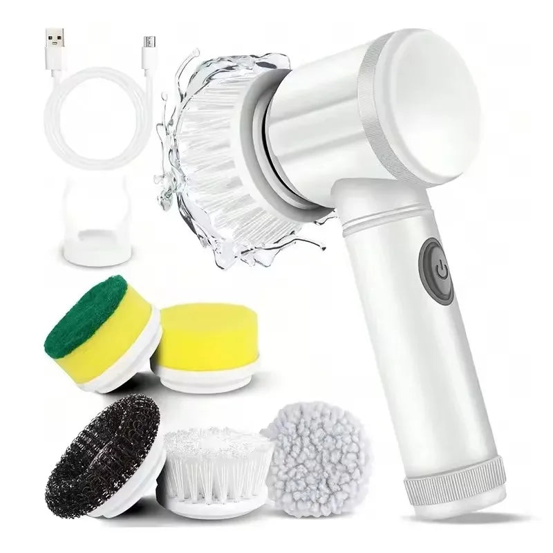 Velora SpinClean™ – Spazzola Elettrica Rotante 8 in 1